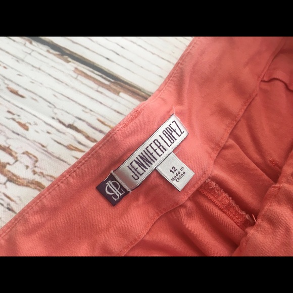 Jennifer Lopez Cropped Ankle Pants Size 12 - Picture 2 of 4